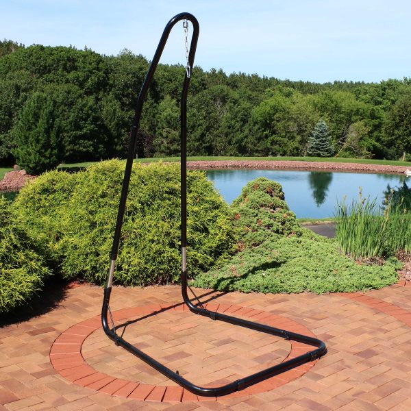 Adjustable Heavy-Duty Hammock Chair Stand Only - Image 2