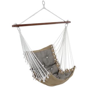 Tufted Victorian Outdoor Hammock Chair Swing