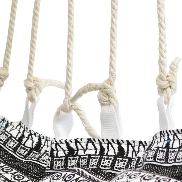 Outdoor Padded Polycotton Hammock Chair - Image 4