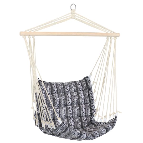 Outdoor Padded Polycotton Hammock Chair